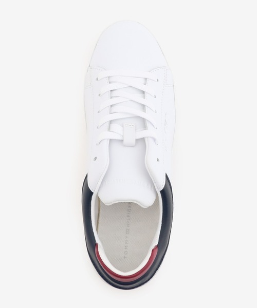 TOMMY HILFIGER（トミーヒルフィガー）の「フェミニンレザースニーカー（スニーカー・レディース・ホワイト・23cm/23.5cm/24cm）」の7枚目の写真