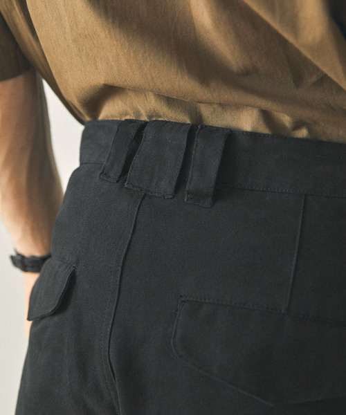 ［ALOUND］M-47 カーゴパンツ　ブラック　M Improved M-47 cargo trouser / Black | encode