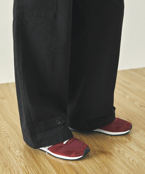 ワイドストレートM-47ミリタリーカーゴパンツ（カーゴパンツ）｜EMMA