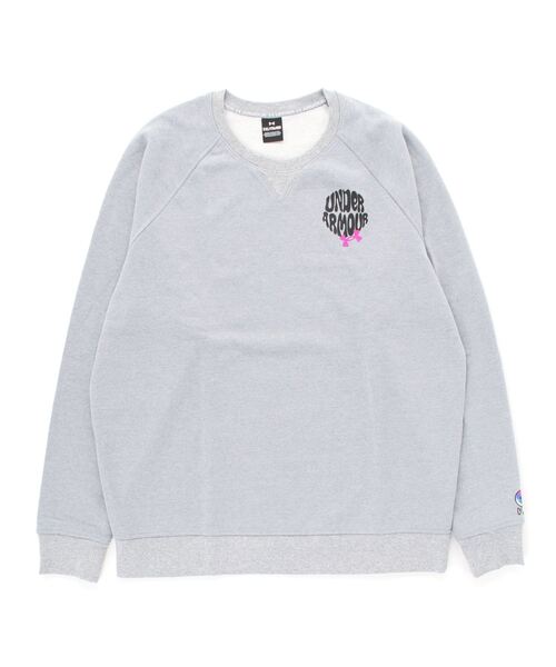 UNDER ARMOUR（アンダーアーマー）の「UAエレベーティッド テリー クルー（トレーニング/メンズ）（スウェット・メンズ・ホワイト/ブラック/グレー・3XL/XL/L/M/S/XXL）」の18枚目の写真