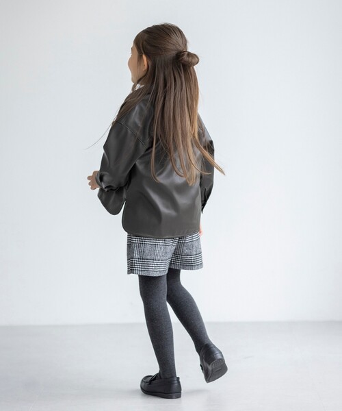 THE SHOP TK （ザ ショップ ティーケー ）の「◆【110-150】チェックキュロットパンツ（その他パンツ・キッズ・グレー系1/ブラウン系2・11/12/15 /13/14）」の11枚目の写真