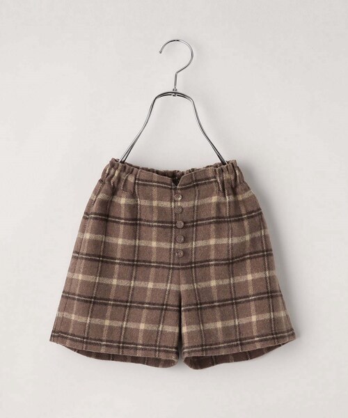 THE SHOP TK （ザ ショップ ティーケー ）の「◆【110-150】チェックキュロットパンツ（その他パンツ・キッズ・グレー系1/ブラウン系2・11/12/15 /13/14）」の22枚目の写真