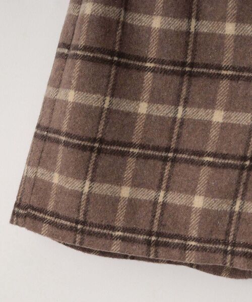 THE SHOP TK （ザ ショップ ティーケー ）の「◆【110-150】チェックキュロットパンツ（その他パンツ・キッズ・グレー系1/ブラウン系2・11/12/15 /13/14）」の12枚目の写真