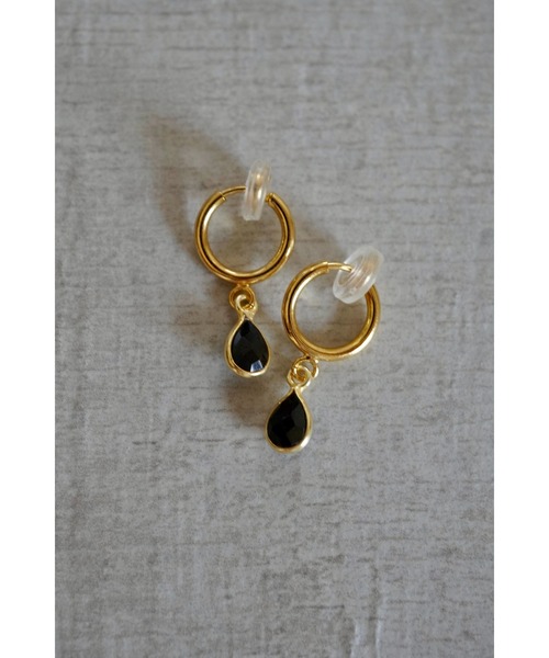 tone（トーン）の「【Agaro】No.232　天然石の一粒イヤリング(MA)（イヤリング・レディース・グレー/クリア/レッド/パープル/グリーン/レッド系その他/ブルー/ピンク/その他1/オレンジ/その他2/ブラック/その他3/グレー系1/レッド系・FREE）」の21枚目の写真