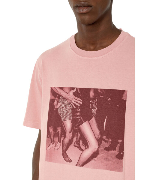 DIESEL(ディーゼル)の「メンズ Tシャツ デジタルフォト(Tシャツ/カットソー・メンズ・ホワイト/ピンク・SMALL/MEDIUM/LARGE/X-LARGE/XX-LARGE/X-SMALL/XXX-LARGE)」の10枚目の写真