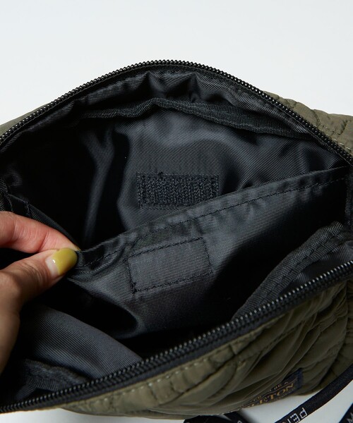 FREAK'S STORE（フリークスストア）の「【WEB限定】PENDLETON×FREAK'S STORE/ペンドルトン　別注QUILT SHOULDER BAG/キルトショルダーバッグ（ショルダーバッグ・レディース・ブラック/ベージュ/オリーブ・ONE SIZE）」の11枚目の写真