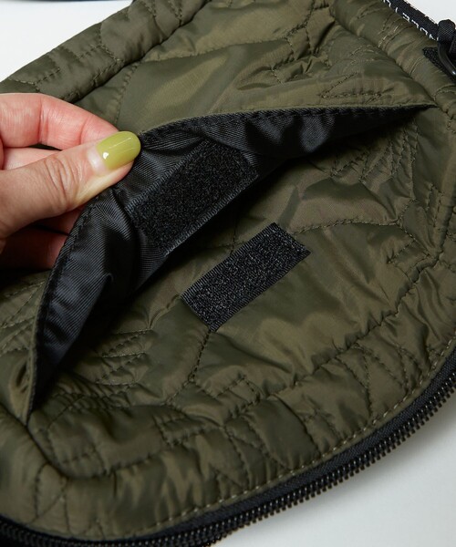 FREAK'S STORE（フリークスストア）の「【WEB限定】PENDLETON×FREAK'S STORE/ペンドルトン　別注QUILT SHOULDER BAG/キルトショルダーバッグ（ショルダーバッグ・レディース・ブラック/ベージュ/オリーブ・ONE SIZE）」の12枚目の写真