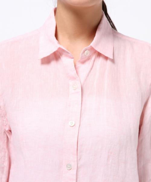 23区 ニジュウサンク LIBECO ベーシック シャツ リネン100% LIBECO ベーシック シャツ（シャツ/ブラウス）｜23区（ニジュウ