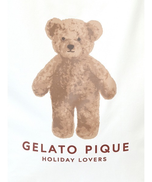 gelato pique（ジェラートピケ）の「【HOLIDAY】ベアプリント