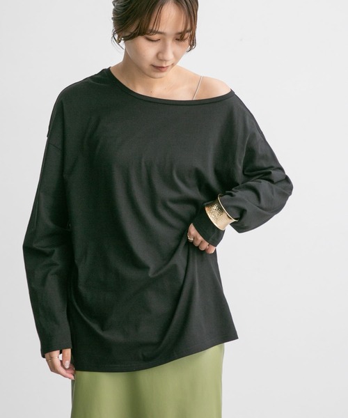 セール】アシメネックカットソー（Tシャツ/カットソー）｜KBF