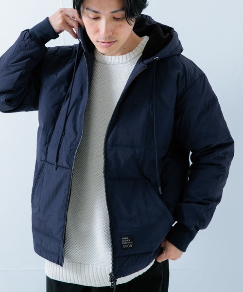 TAION（タイオン）の「TAION SC FRONT ZIP DOWN HOODIE（ダウン