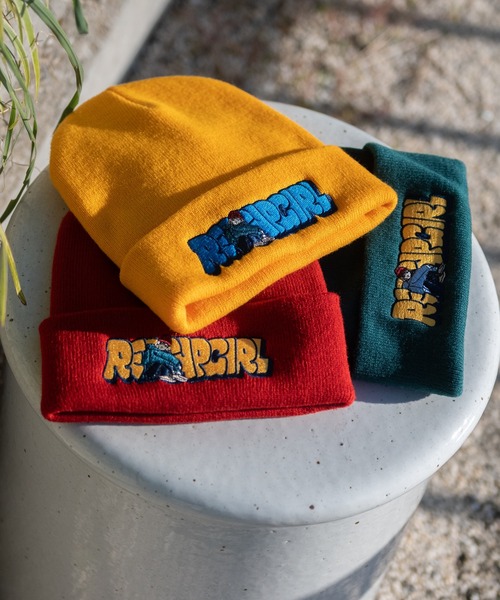 Red Cap Girl(レッドキャプガール)の「【ar】〔Red Cap Girl/レッドキャップガール〕ロゴ刺繍 ニットキャップ/ビー