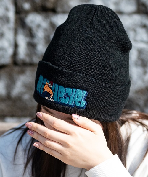Red Cap Girl(レッドキャプガール)の「【a-r】〔Red Cap Girl/レッドキャップガール〕ロゴ刺繍 ニットキャップ/ビーニー(ニットキャップ/ビーニー・メンズ・グリーン/ブラック/イエロー/レッド/オレンジ/ブルー・FREE)」の7枚目の写真