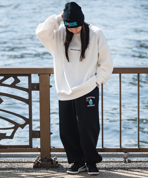 Red Cap Girl(レッドキャプガール)の「【a-r】〔Red Cap Girl/レッドキャップガール〕ロゴ刺繍 ニットキャップ/ビーニー(ニットキャップ/ビーニー・メンズ・グリーン/ブラック/イエロー/レッド/オレンジ/ブルー・FREE)」の9枚目の写真