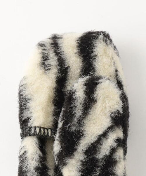 Steven Alan（スティーブンアラン）の「＜COLD BREAKER＞BOA MITTENS/ミトン（手袋・レディース・クリーム/その他1/オレンジ系その他/ライトブルー・XS）」の7枚目の写真