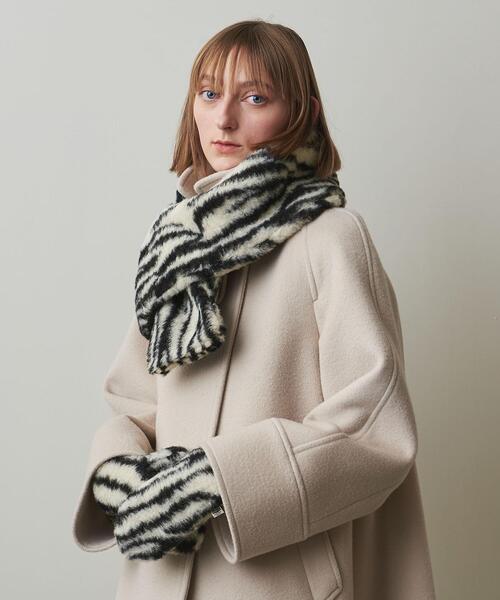 Steven Alan（スティーブンアラン）の「＜COLD BREAKER＞BOA MITTENS/ミトン（手袋・レディース・クリーム/その他1/オレンジ系その他/ライトブルー・XS）」の18枚目の写真