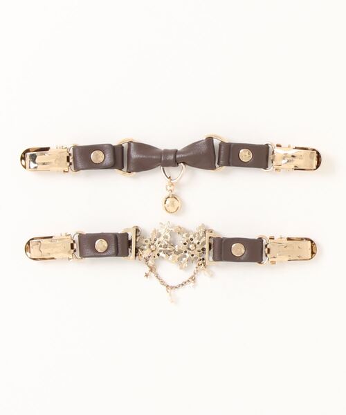 axes femme（アクシーズファム）の「雪の結晶ストールクリップ（その他雑貨・レディース・ゴールド/シルバー・FREE）」の3枚目の写真