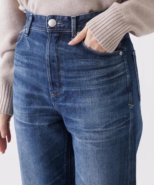 YANUK(ヤヌーク)の「【YANUK】LEAストレッチウォッシュデニムパンツ(デニムパンツ・レディース・ダークブルー・0/1/2/3)」の22枚目の写真