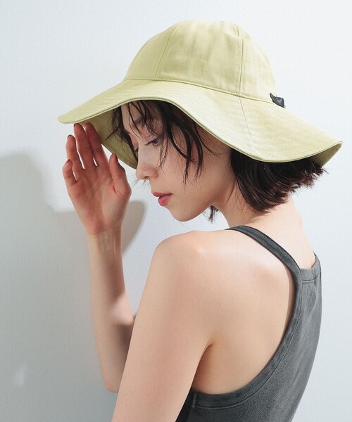 Ray BEAMS(レイビームス)の「Ray BEAMS / ワイド ブリム ハット(ハット・レディース・ブラウン系その他4/グリーン系その他・ONE SIZE)」の4枚目の写真