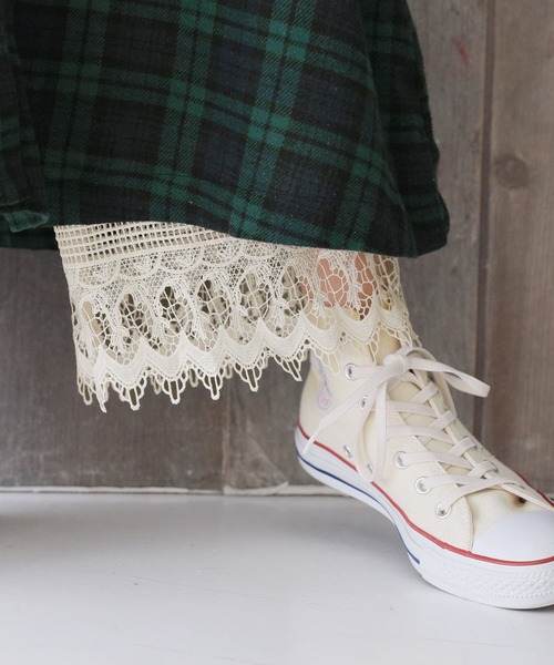 osharewalker（オシャレウォーカー）の「『裏起毛Ver.裾レースペチパンツ』（その他パンツ・レディース・アイボリー/ブラウン/ブラック・2/1）」の17枚目の写真
