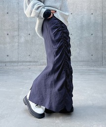 PAGEBOY | WEB限定アイテム / シャーリングスカート(スカート)