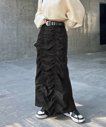 PAGEBOY | WEB限定アイテム / シャーリングスカート(スカート)