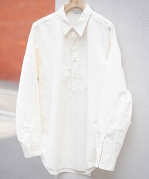 BEAMS / シャンブレー プルオーバー シャツ