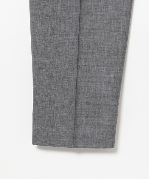BEAMS LIGHTS（ビームスライツ）の「BEAMS LIGHTS / トロピカルウール 2プリーツ スラックス（スラックス・メンズ・グレー/オリーブ・0/2/3/4）」の17枚目の写真
