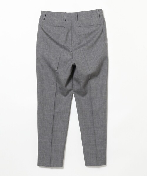 BEAMS LIGHTS（ビームスライツ）の「BEAMS LIGHTS / トロピカルウール 2プリーツ スラックス（スラックス・メンズ・グレー/オリーブ・0/2/3/4）」の18枚目の写真