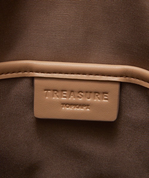 TREASURE TOPKAPI（トレジャートプカピ）の「【TREASURE TOPKAPI】 ナイロンスリムハンドル ソフト トートバッグ（トートバッグ・レディース・グレイッシュベージュ/オリーブ/ブラック・FREE）」の10枚目の写真
