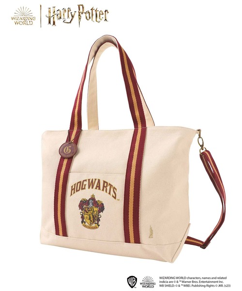 EASTBOY(イーストボーイ)の「トートバッグ ショルダー付 Harry Potter 【ハリー・ポッター】(トートバッグ・レディース・ベージュ/ブラック・F)」の5枚目の写真