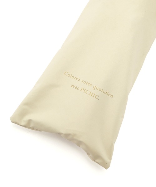 【Wpc.別注】晴雨兼用/遮光クラシックフリル折り畳み傘