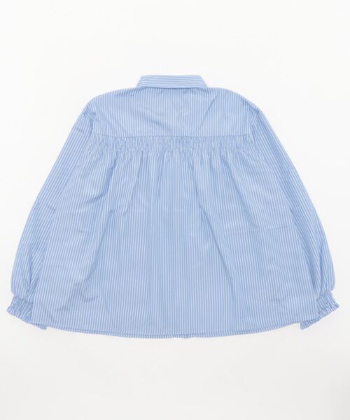 clear（クリア）の「胸元シャーリング長袖ブラウス（シャツ/ブラウス・レディース・ブルー系その他/ホワイト系その他/オフホワイト・F）」の12枚目の写真