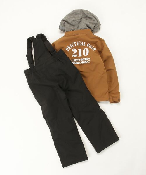 ムラサキスポーツ（ムラサキスポーツ）の「NIMA/ニーマ キッズ ジュニア スノーボード スキー ウェア 上下セット 耐水 防水 防寒JR-1304（スポーツグッズ・キッズ・グレー/ブラウン/ベージュ/ブラック・160cm/150cm/130cm/140cm）」の7枚目の写真