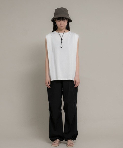 Uiscel（ユイセル）の「『ユニセックス』Uiscel　4WAYストレッチカーゴパンツ（カーゴパンツ・メンズ・ブラック/カーキ・MEDIUM/LARGE）」の11枚目の写真