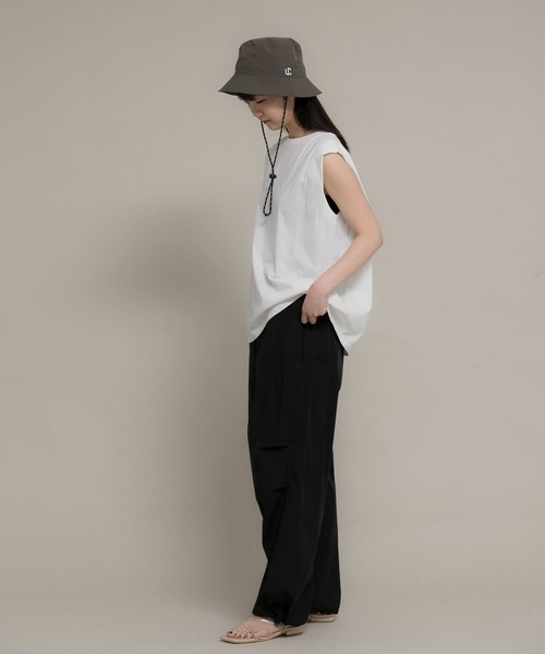 Uiscel（ユイセル）の「『ユニセックス』Uiscel　4WAYストレッチカーゴパンツ（カーゴパンツ・メンズ・ブラック/カーキ・MEDIUM/LARGE）」の12枚目の写真