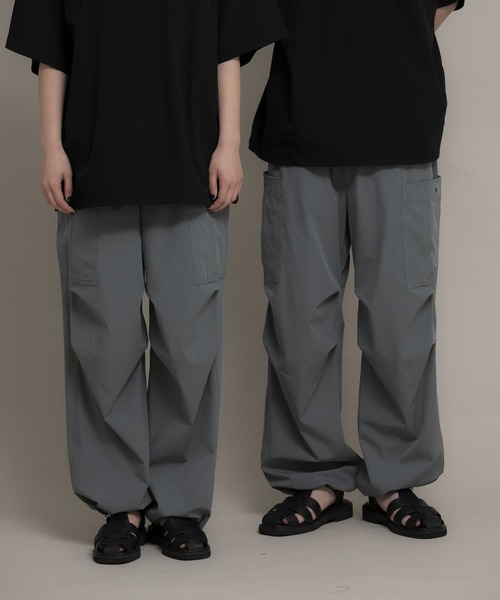 Uiscel（ユイセル）の「『ユニセックス』Uiscel　4WAYストレッチカーゴパンツ（カーゴパンツ・メンズ・ブラック/カーキ・MEDIUM/LARGE）」の14枚目の写真