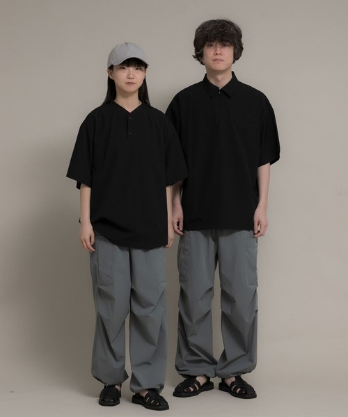 Uiscel（ユイセル）の「『ユニセックス』Uiscel　4WAYストレッチカーゴパンツ（カーゴパンツ・メンズ・ブラック/カーキ・MEDIUM/LARGE）」の15枚目の写真