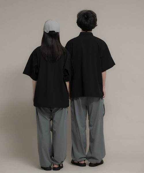 Uiscel（ユイセル）の「『ユニセックス』Uiscel　4WAYストレッチカーゴパンツ（カーゴパンツ・メンズ・ブラック/カーキ・MEDIUM/LARGE）」の16枚目の写真