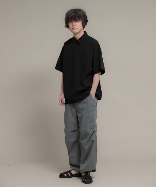 Uiscel（ユイセル）の「『ユニセックス』Uiscel　4WAYストレッチカーゴパンツ（カーゴパンツ・メンズ・ブラック/カーキ・MEDIUM/LARGE）」の22枚目の写真