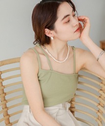 Bab | アシンメトリーカップ付きキャミソール(キャミソール)