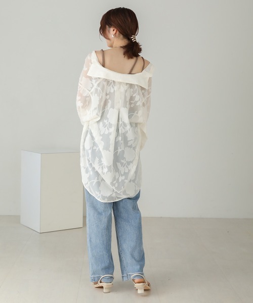 Bab（バブ）の「アシンメトリーカップ付きキャミソール（キャミソール・レディース・グリーン/ブラック/モカ/アイボリー・FREE）」の19枚目の写真