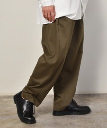 TRワイドテーパードパンツ