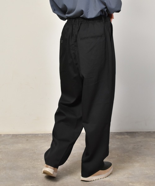 Starting Over（スターティングオーバー）の「TRワイドテーパードパンツ（スラックス・メンズ・ブラック/モカ/カーキ/グリーン/サックスブルー/ベージュ・L/XL/M）」の16枚目の写真