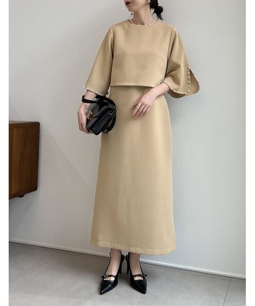 Re:EDIT（リエディ）の「[2023S/S COLLECTION][小さい/大きいサイズ有]ポインテッドトゥ切り替えデザインミュールパンプス（パンプス・レディース・アイボリー/ブラック・LARGE/MEDIUM/XX-LARGE/SMALL/X-SMALL/X-LARGE）」の13枚目の写真