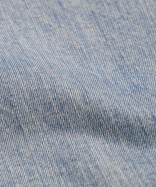 CIOTA（シオタ）の「CIOTA / シオタ：インディゴ スビンコットン 13,5oz テーパードデニム：NPTM-2TP-PILBL-D[STD]（デニムパンツ・メンズ・ブルー系その他・34inch）」の4枚目の写真