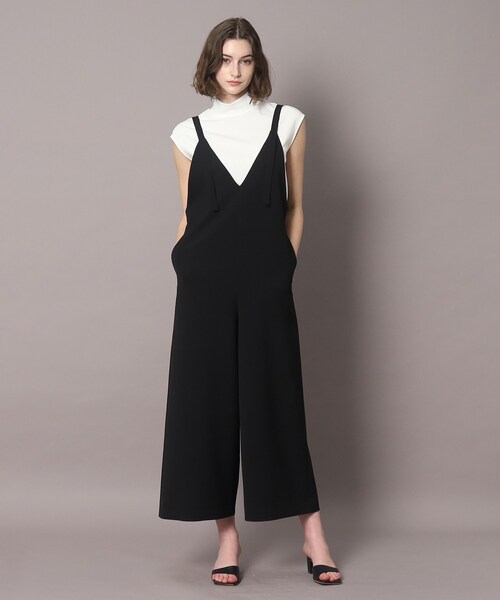 DRESSTERIOR(ドレステリア)の「◆ダブルクロスサロペット(サロペット/オーバーオール・レディース・ブラック・38/34/36)」の3枚目の写真