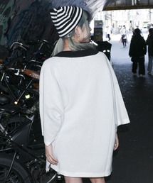 REFLEM レフレム Thorneye オーバー ニットTシャツ REFLEM（レフレム）の「『REFLEM/レフレム』Thorn eyeニットT
