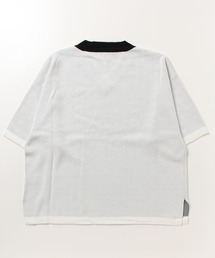 REFLEM レフレム Thorneye オーバー ニットTシャツ REFLEM（レフレム）の「『REFLEM/レフレム』Thorn eyeニットT
