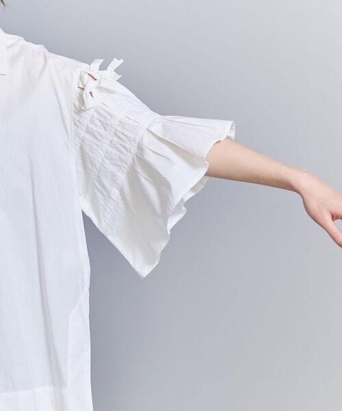 normment(ノーメント)の「<normment>リボン ブラウス -ウォッシャブル-(シャツ/ブラウス・レディース・ホワイト・FREE)」の8枚目の写真